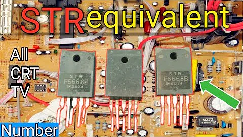 CRT Tv STR Equivalent All Crt Tv Str Substitute Number CRT Tv STR Equivalent All Crt Tv Str Substitute Number
