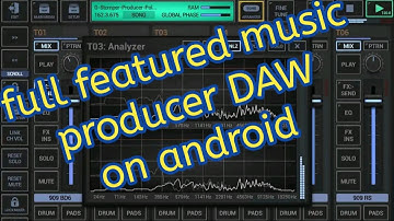 Full featured music producer DAW on android| sounds like a pro | g stomper producer | |