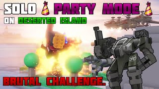 Tdx Solo Party Mode On Deserted Island