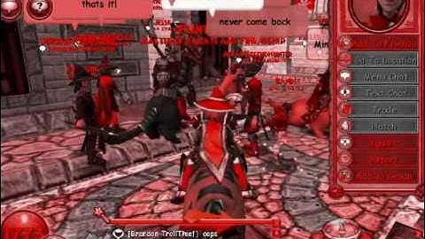 Wizard101-Awesome Fight in the Commons!