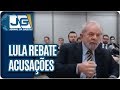 Com Moro, Lula rebate acusações