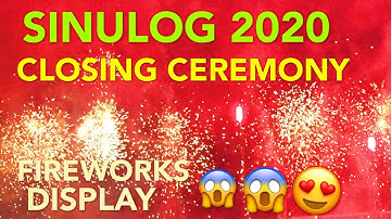 SINULOG FESTIVAL 2020 - Closing Ceremony with Grand Fireworks Display