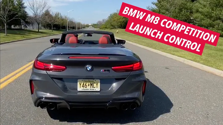 Here's How To Use Launch Control On a 2020 BMW M8 Competition!