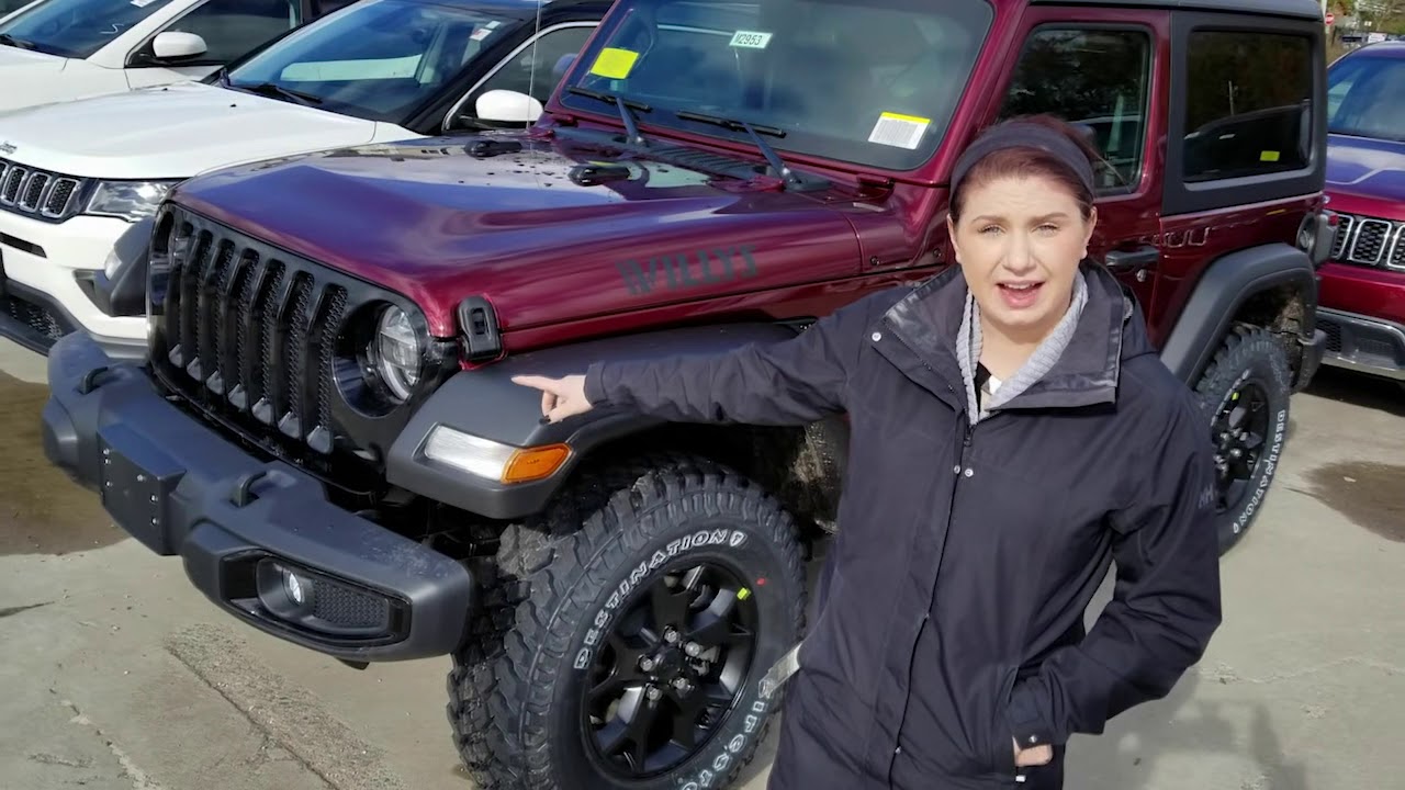 The 2021 Jeep Wrangler Willy's Wheeler - Snazzberry - YouTube