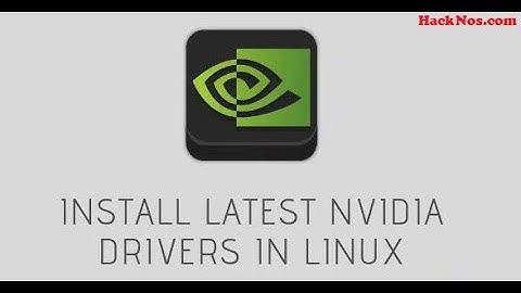 Nvidia Drivers on Linux 2021 | How To Install Latest Nvidia GPU Drivers On Linux #Hacknos
