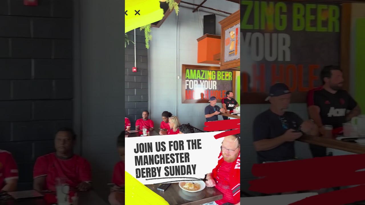 The Indiana home for Manchester United, Brew Link Brewpub Downtown. 