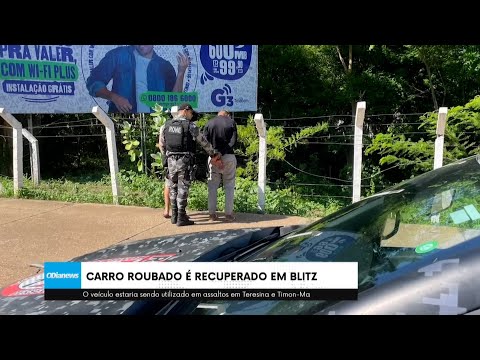Carro recuperado pela Polícia era utilizado em assaltos entre Teresina e Timon 19 01 2024