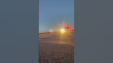 Close up video of BNSF intermodal