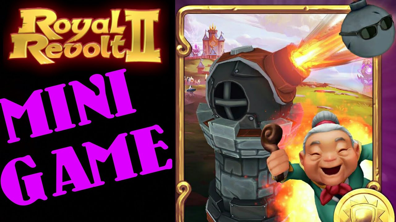 ROYAL REVOLT 2 - FUN MINIGAME (Bomb towers survival !)