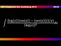 03–25 |📓 ∫ MIT Integration Bee 2013 | Ejercicios Clasificatorios