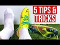 5 TIPS & TRICKS FOR NEW FOOTBALL BOOTS