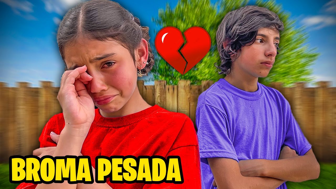 HICE LLORAR A MI HERMANITO Y SU EX CON ESTA BROMA * Me ARREPIENTO
