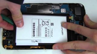 Видео How to Replace Your Samsung Galaxy Tab 3 8.0 SM-T311 Battery (автор: NewLife2OldStuff)