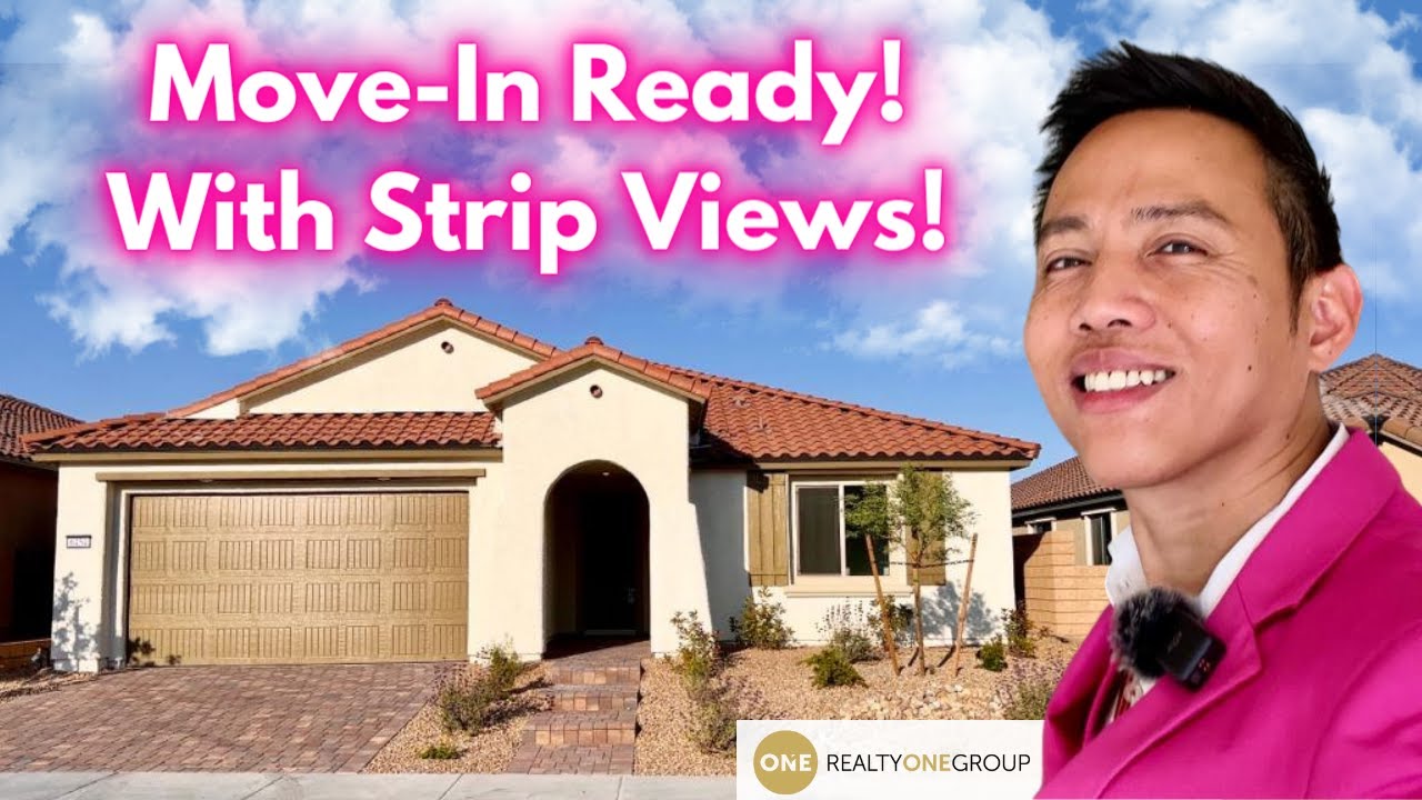 Brand New Las Vegas Single Story Home Strip View Movein Ready YouTube
