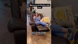 Total knee recovery tip! #physicaltherapy #surgerytips #surgeryrecovery #surgery #pain #howto