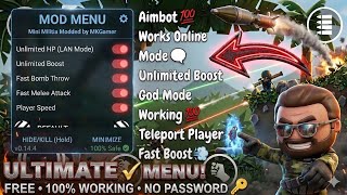 Mini Militia Classic Mod Menu v0.14.4 | 20+ Features, God Mode, TP Player, Aimbot | Showcase