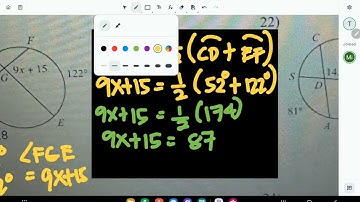 GEOMETRY: TWO SECANTS & TWO TANGENTS TO A CIRCLE || SECANT & TANGENT TO A CIRCLE || Jane Maciejewski