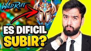 ESTAN DIFICILES LAS RANKED en Wild Rift