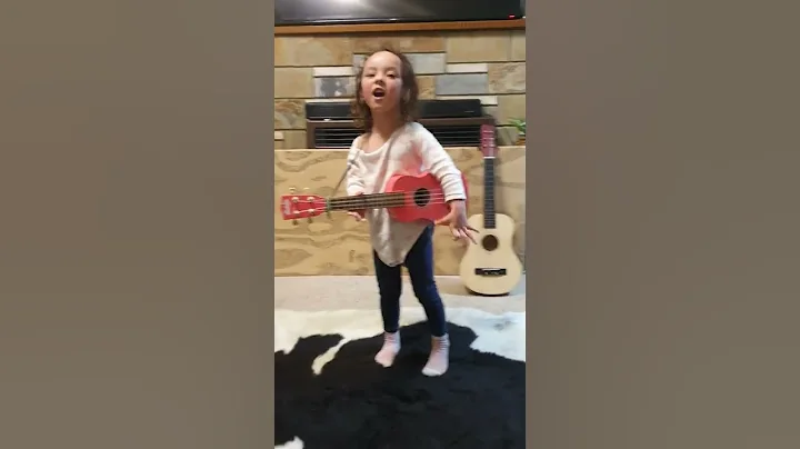 Let It Go! Toddler's version with ukulele