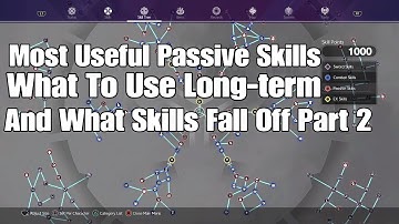 Sword Art Online Alicization Lycoris Useful Passives To Use Long-term And What Falls Off Part 2