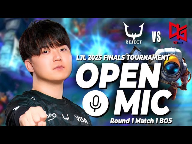 FirstKhaotung LOL 2点 OPEN MIC】 RC vs QTD | LJL2025 Final Round1 【LoL】 - YouTube