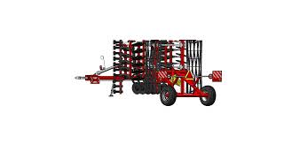 WG 0026 - Semi-mounted light disc harrow 4,0m