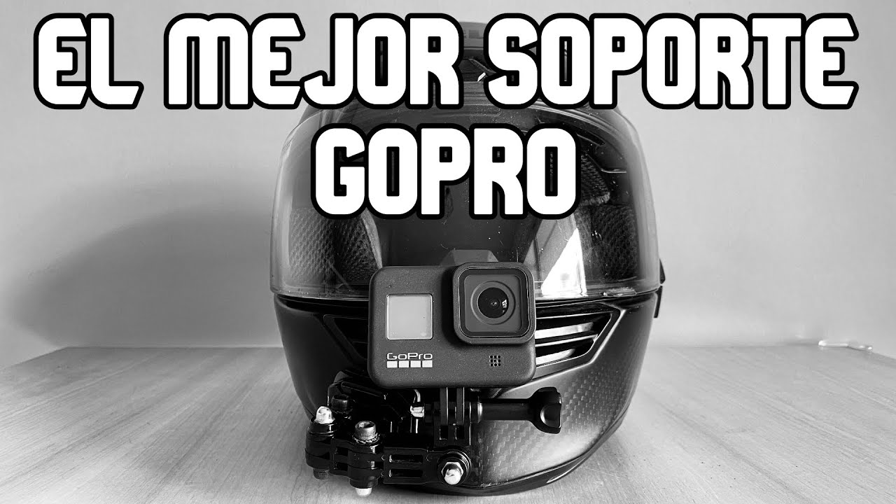 Soporte para Camara Casco De Moto Kit De Montaje Gopro Hero (2018)