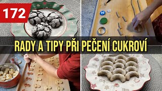 PEČU CUKROVÍ | JAK NA VANILKOVÉ ROHLÍČKY - TIPY A TRIKY | VYCHYTÁVKA NA LINECKÉ | CRINKLES