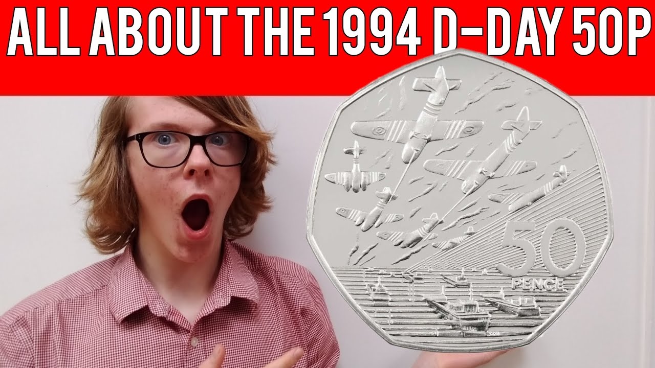 All About The 1994 D-day 50p