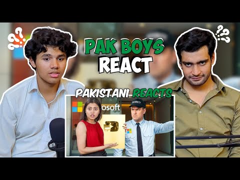 Pakistani Boys Reaction On Asking Company Owners for a Job!