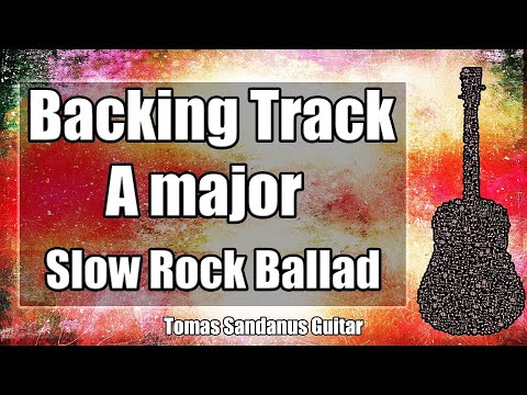 a-major-backing-track---slow-rock-power-ballad-guitar-jam-backtrack