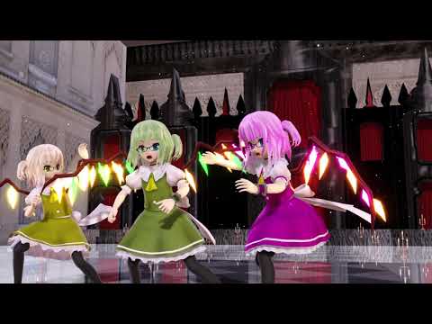 【MMD】脱法ロック【三つ子】