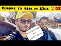 🇹🇷 Travelling two Continents within 10mins 😱 | Europe to Asia | Bosphorus Tour 4K | Istanbul