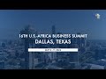 2024 U.S.-Africa Business Summit Teaser Video