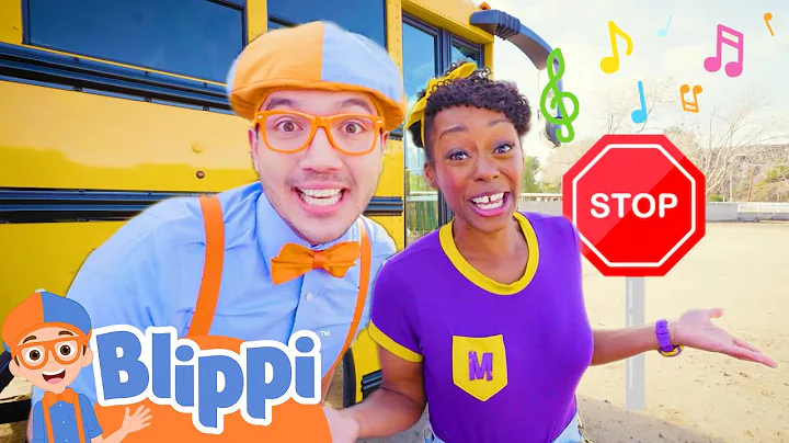 Blippi & Meekah's WHEELS ON THE BUS Music Video! | Blippi Educational Videos for Kids