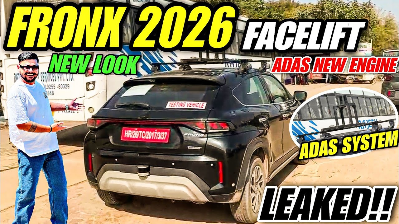 2026 New Fronx Facelift *Leaked* | ADAS | New Hybrid Engine - All Details