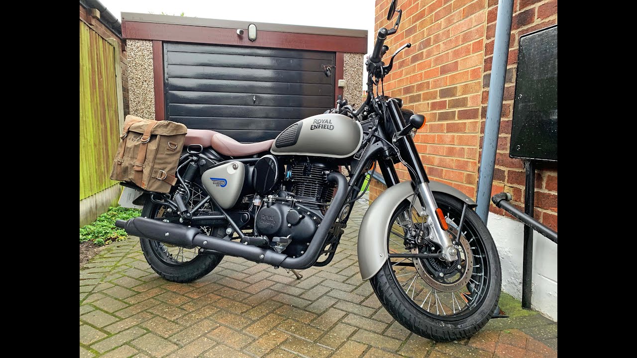 Royal Enfield Classic 350 A new Rear Rack 3rd Feb 2023 - YouTube
