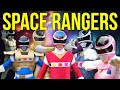 The Space Rangers - featuring REAL Power Rangers