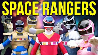 The Space Rangers - featuring REAL Power Rangers