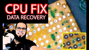 CPU A10 FIX  DATA RECOVERY