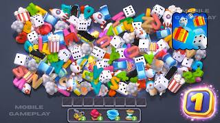 Match Junk: Triple Tile Puzzle — Прохождение игры, часть 1 — Геймплей на Android screenshot 2