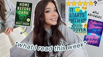 4 BOOKS I READ THIS WEEK! *spoiler free*