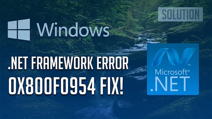 Fix .NET Framework 3.5 Error 0x800F0954 in Windows 10/8 [3 Solutions 2025]