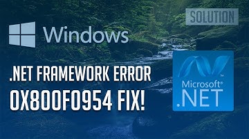 Fix .NET Framework 3.5 Error 0x800F0954 in Windows 10/8 [3 Solutions 2025]