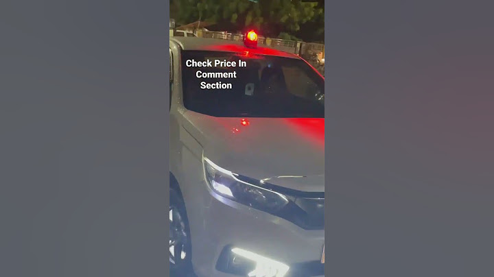 Police Rotating Beacon Light || Emergency Revolving Light || #police #beacon #shorts #light #forcar