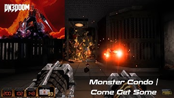 [DN3Doom] HontE Remastered - Map27 | Monster Condo | Come Get Some (GZDoom)