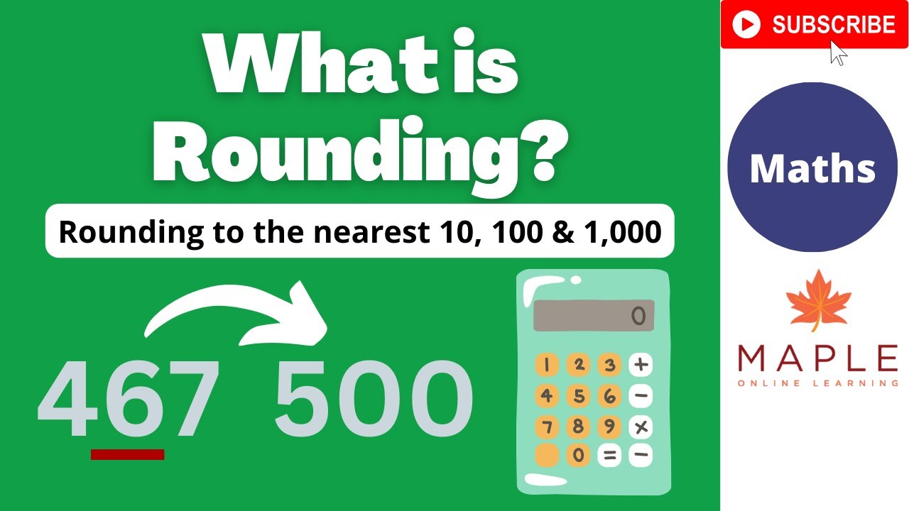 What is Rounding Numbers? How to Round to the nearest 10, 100, 1000