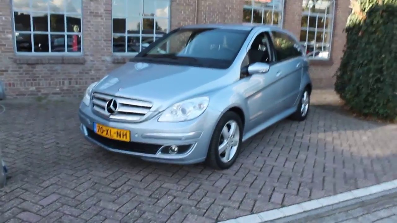 Mercedes-Benz B-Klasse 200 Turbo 193 Pk Automaat Benzine Van 2006 Met  113.362 Km Op De Teller. - Youtube