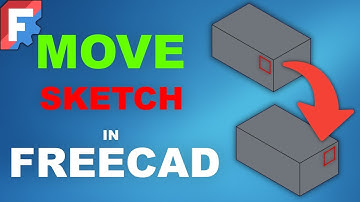 How to Move Sketch to Another Face In FreeCad