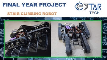 Stair Climbing Robot | FYP | BT Module Based | Using Android Application for Operating